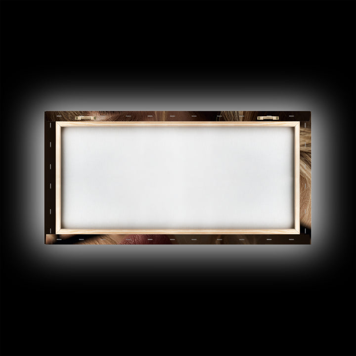 Glamour Face Portrait Framed Canvas Print, Hair Salon Art, Minimalist Decor, Living Room Decor, Fine Art, Style, Black Wall Art, HSA-2x1-28
