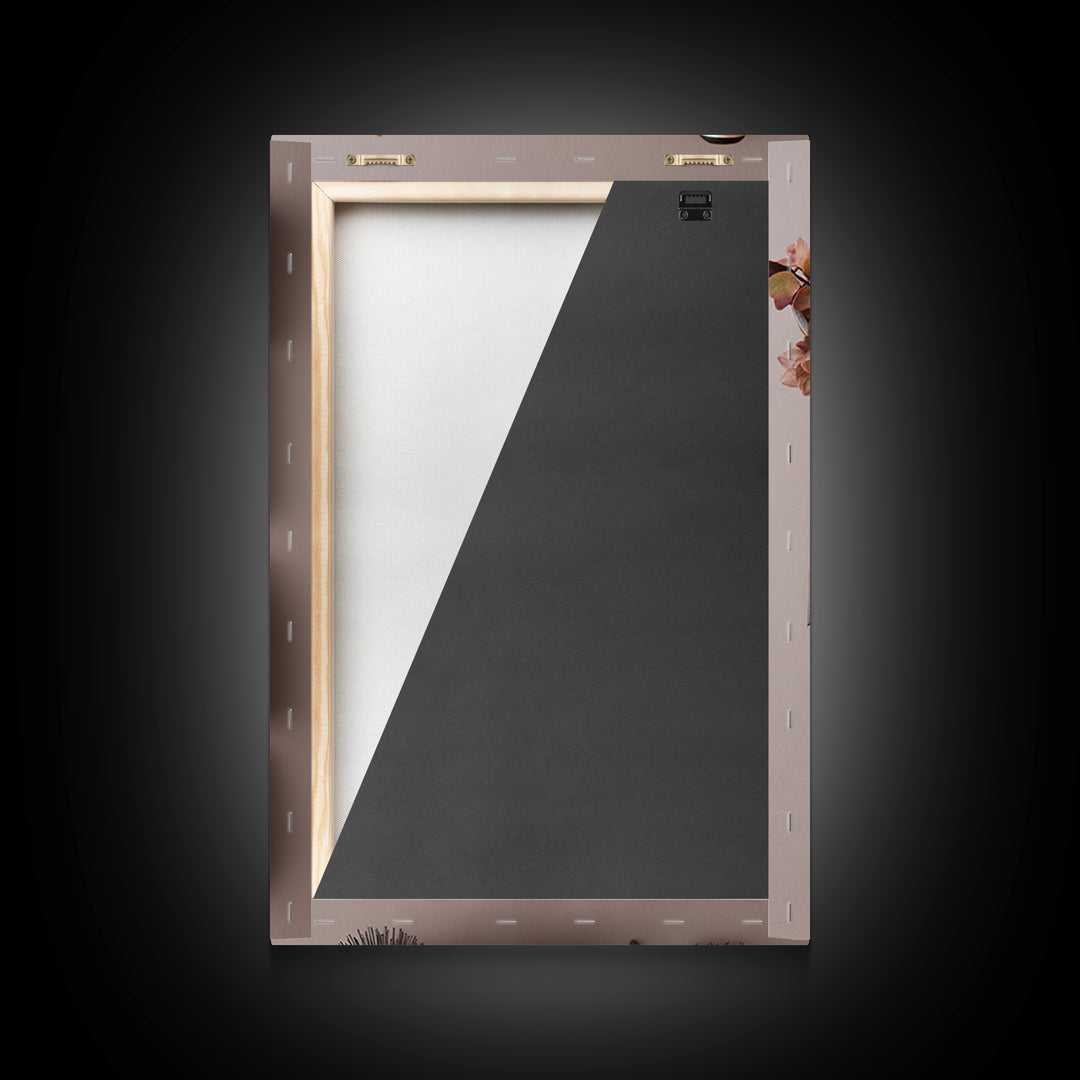 Rose Gold Salon Tool Still Life Framed Canvas Print, Hair Salon Art, Textured Painting, Living Room Decor, Fine Art, Style, HSA-2x3-46