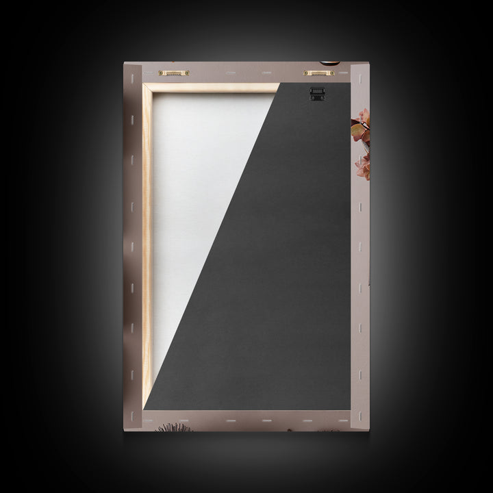 Rose Gold Salon Tool Still Life Framed Canvas Print, Hair Salon Art, Textured Painting, Living Room Decor, Fine Art, Style, HSA-2x3-46