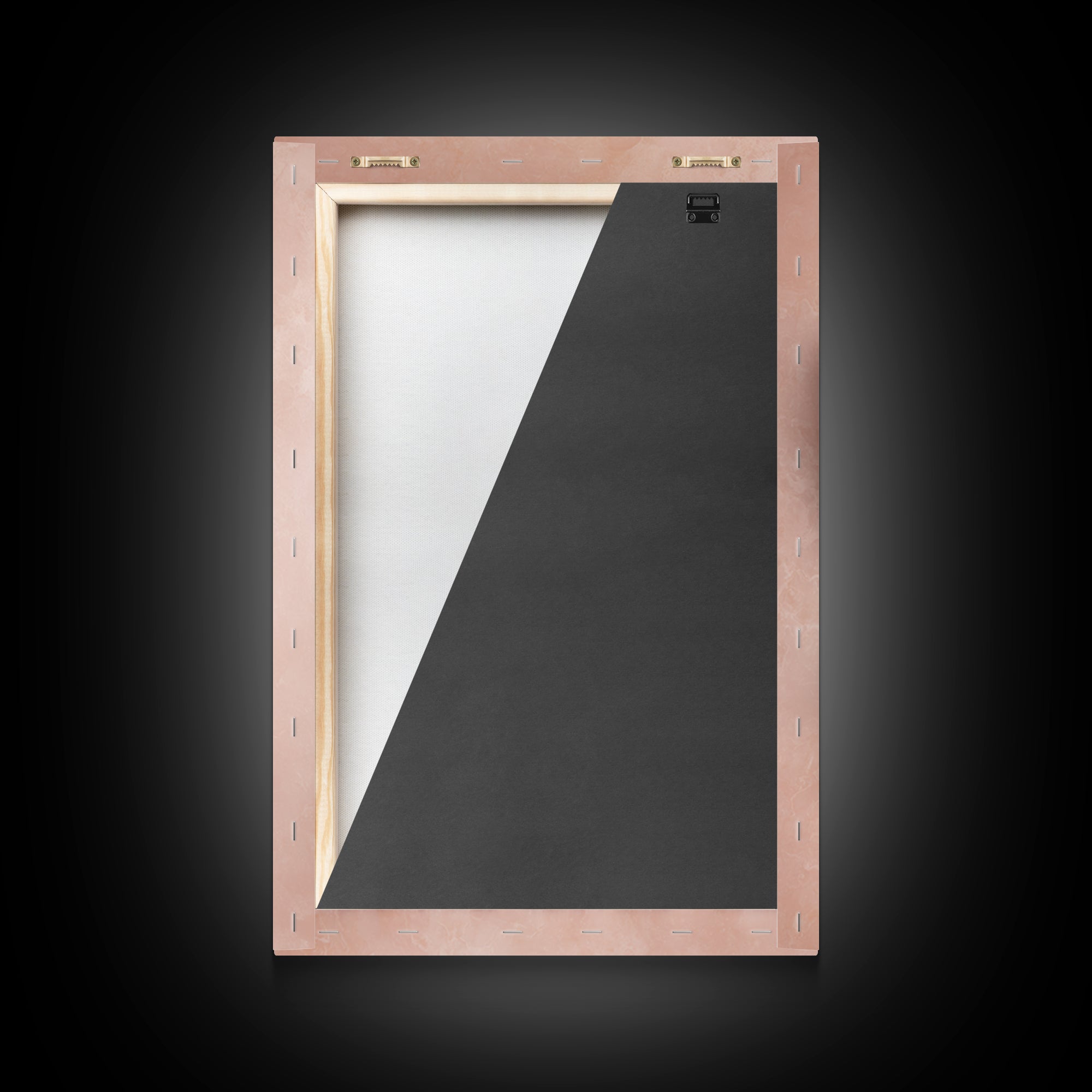 Rose Gold Salon Tool Still Life Framed Canvas Print, Hair Salon Art, Metal Wall Art, Living Room Decor, Fine Art, Style, HSA-2x3-94