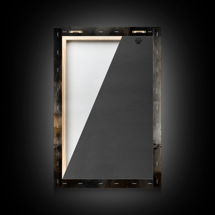 Old Factory Window Canvas Print, Industrial Art, Decor, Living Room Decor, Fine Art, Foundry, Black and White Wall Art, IND-2x3-10
