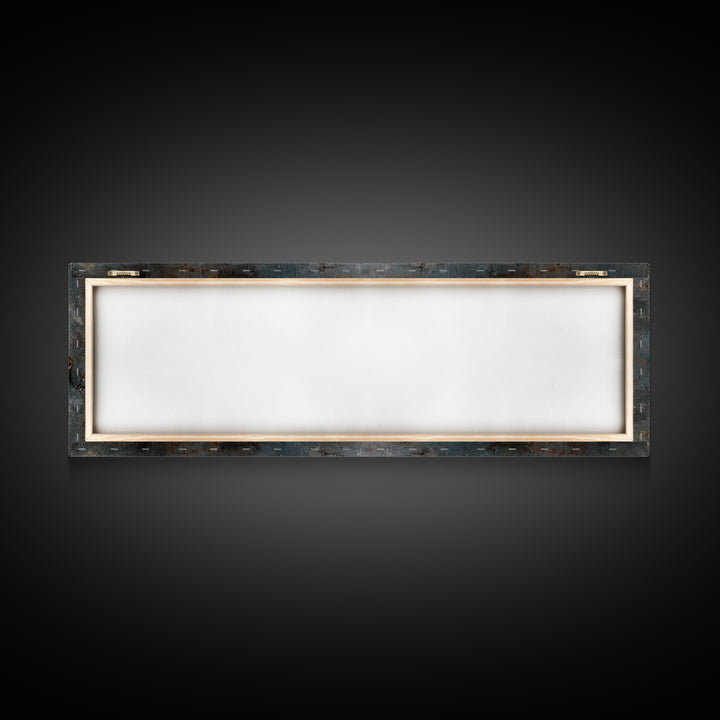 Steel Beams Crossing Like Abstract Lines Framed Canvas Print, Industrial Art, Living Room Art, Living Room Decor, Foundry, IND-3x1-9