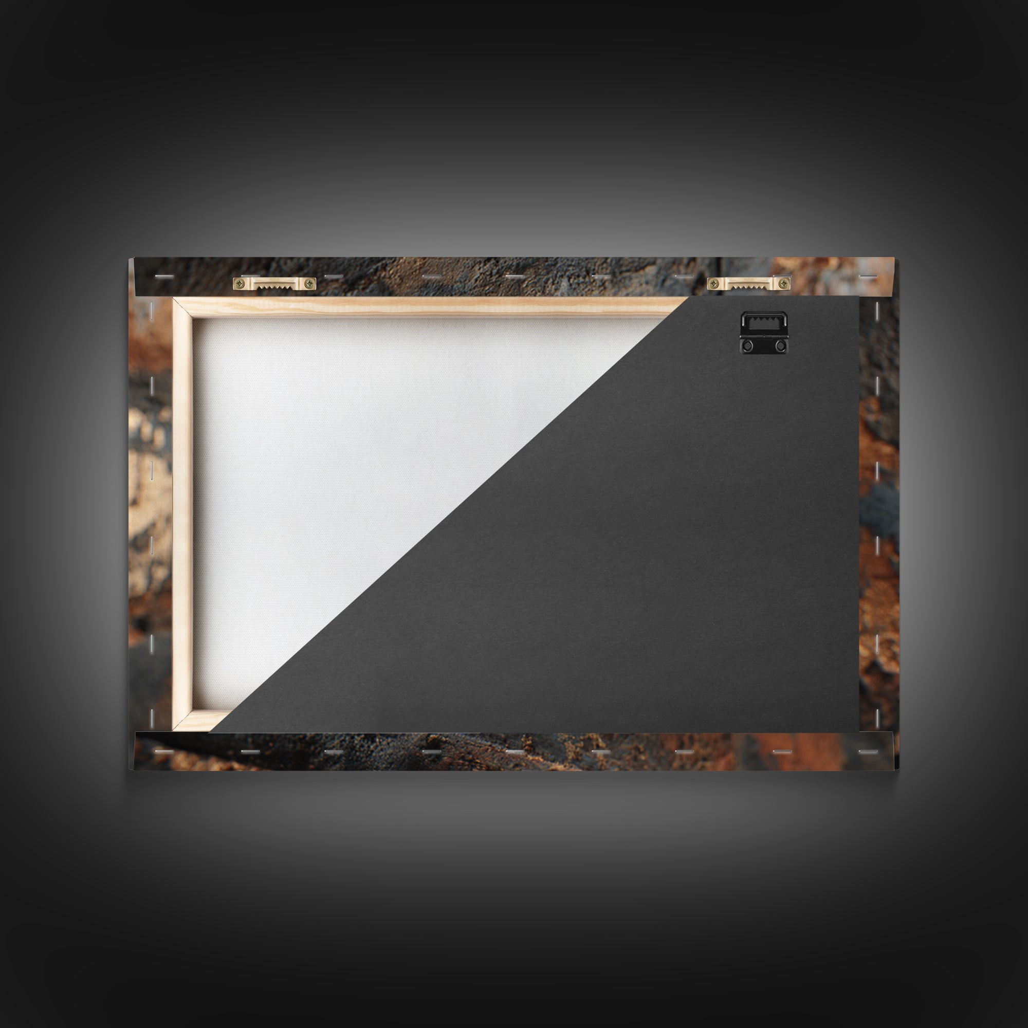 Exposed Brick Texture Abstract Framed Canvas Print, Industrial Art, Gallery Decor, Living Room Decor, Fine Art, Foundry, IND-3x2-8