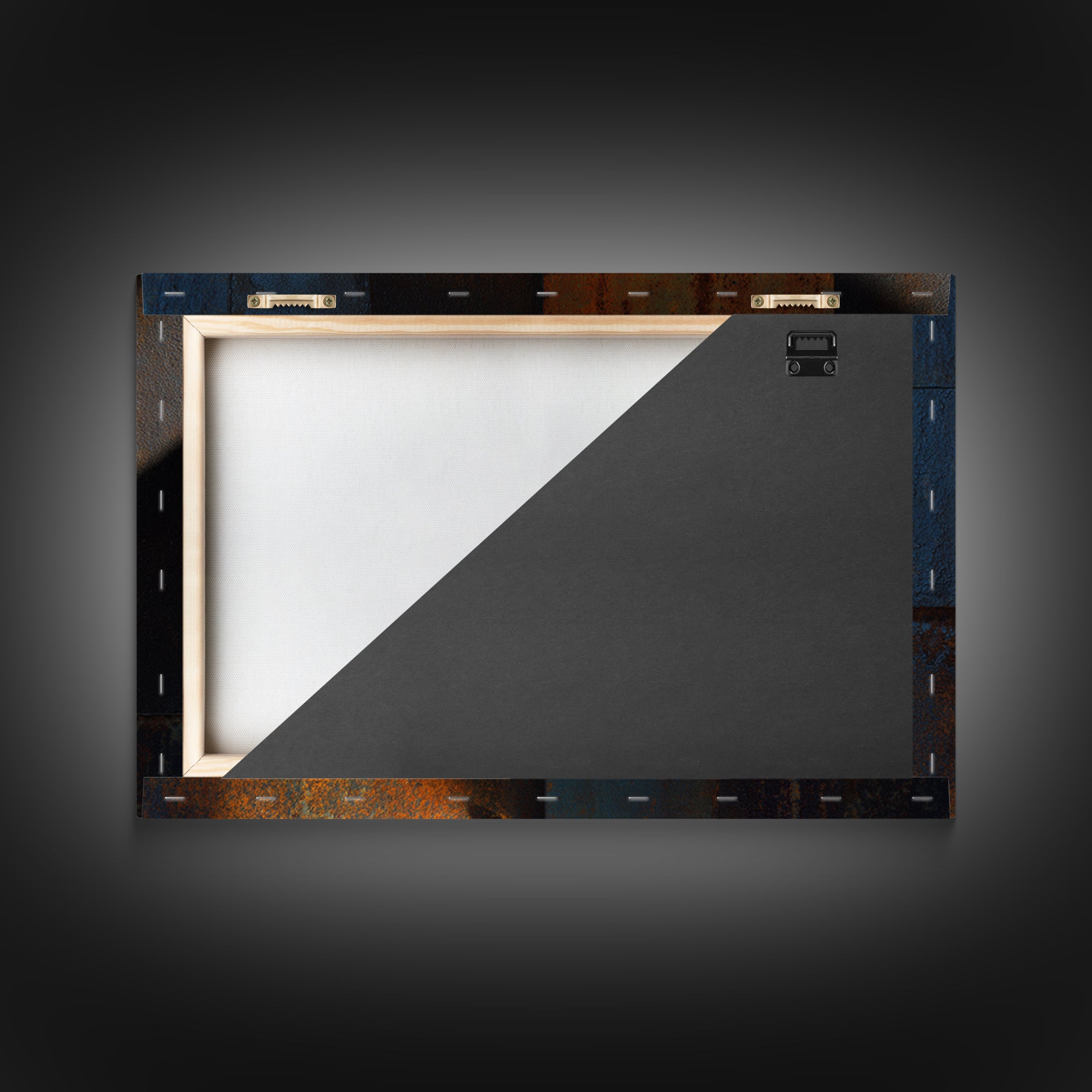 Riveted Metal Panel Texture Study Canvas Print, Industrial Art, Modern Decor, Living Room Decor, Fine Art, Foundry, Wall Decor, IND-3x2-98