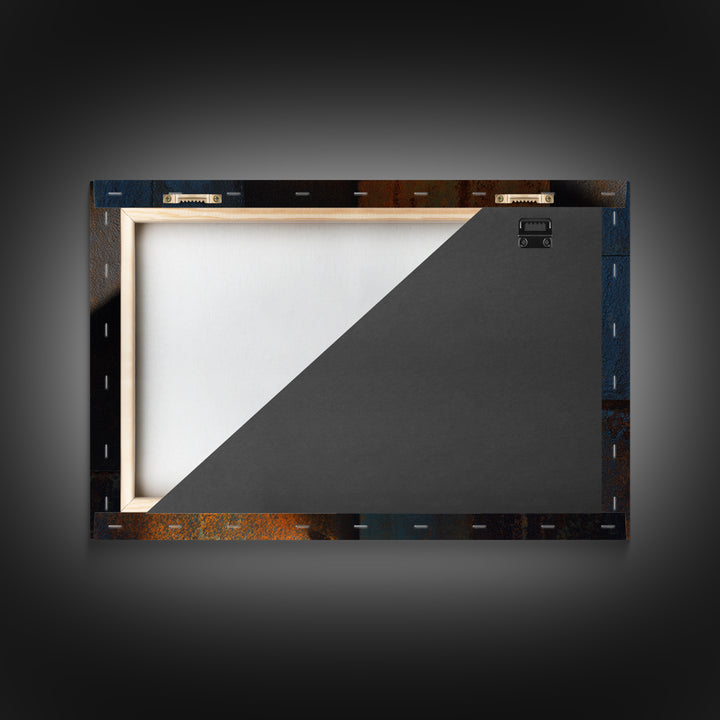 Riveted Metal Panel Texture Study Canvas Print, Industrial Art, Modern Decor, Living Room Decor, Fine Art, Foundry, Wall Decor, IND-3x2-98