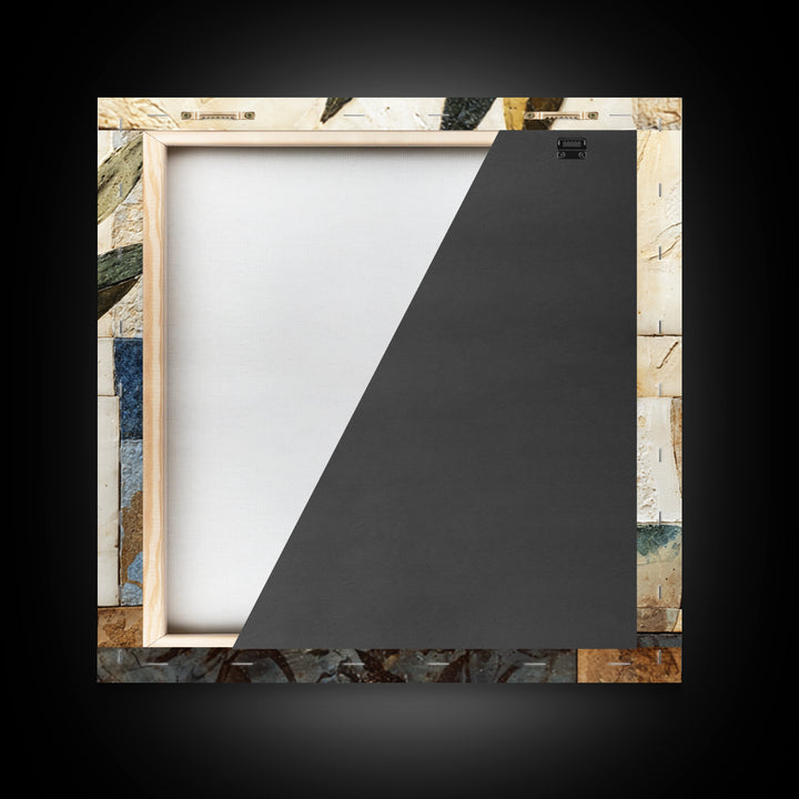 Marble Fruit Still Life Framed Canvas Print, Italian Villa Art, Gallery Wall Set, Living Room Decor, Fine Art, Villa, IVA-1x1-71