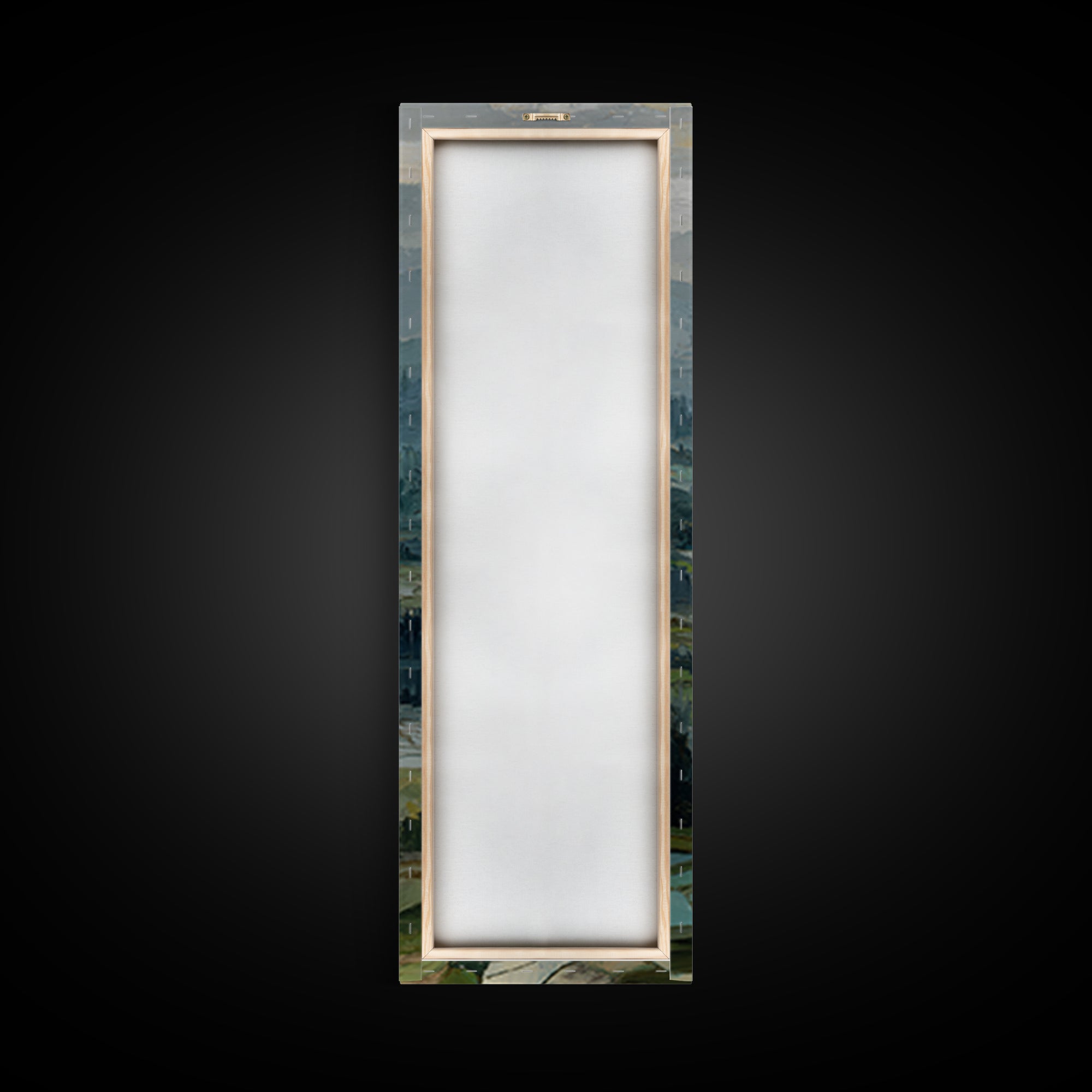 Rice Terraces Glowing Canvas Print, Landscape Art, Wall Art Print, Living Room Decor, Horizon, Boho Decor, Luxury Decor, LAN-1x3-6