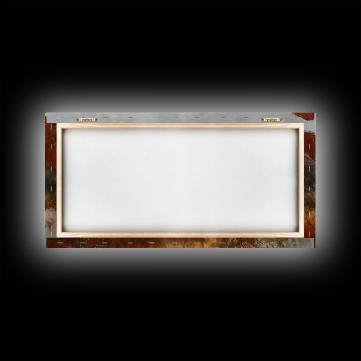 Red Canyon Walls Framed Canvas Print, Landscape Art, Boho Wall Art, Living Room Decor, Fine Art, Horizon, Neutral Decor, LAN-2x1-97