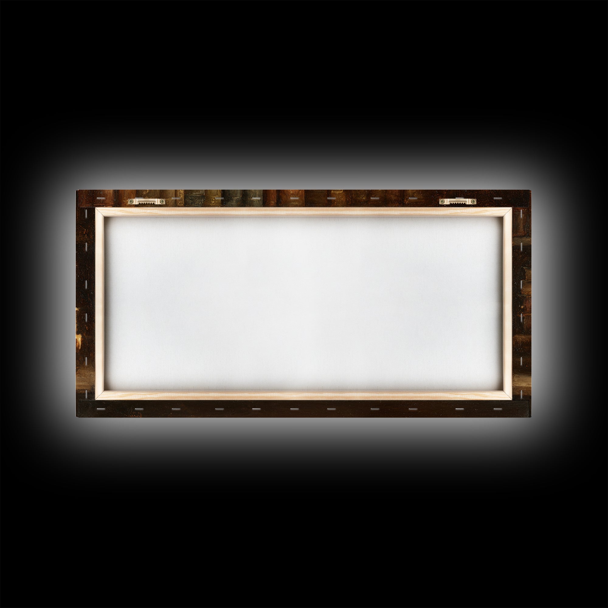 Classical Scholar Portrait Framed Canvas Print, Library Art, Minimalist Decor, Library Decor, Archive, Dark Academia Decor, LIB-2x1-6