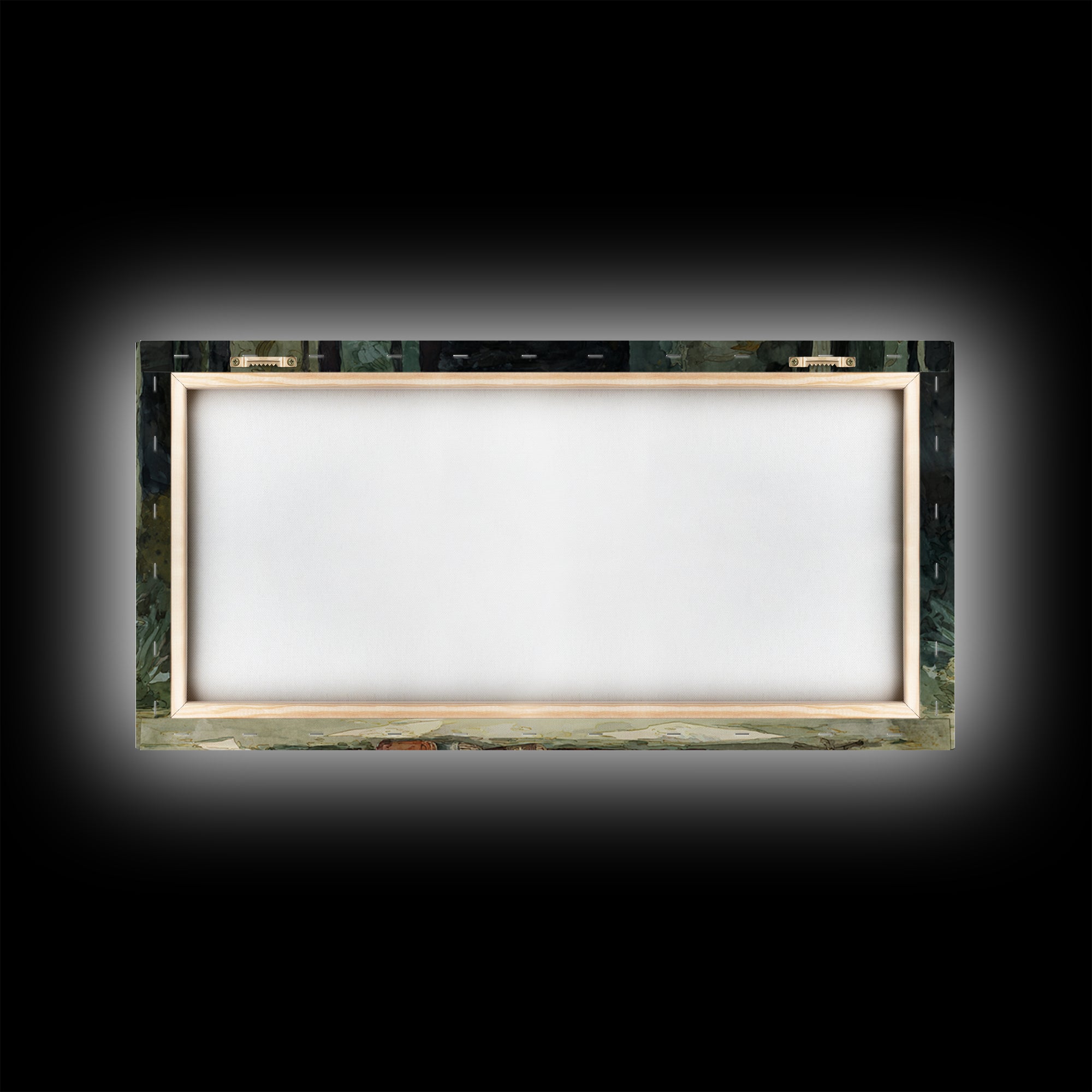 Renaissance Reading Figure Framed Canvas Print, Library Art, Dark Academia Decor, Library Decor, Archive, Botanical Art, LIB-2x1-91