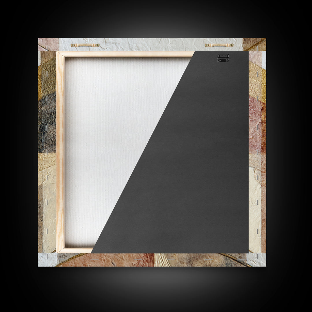 Minimal Angel Wing Contour Framed Canvas Print, Line Art, Printable Wall Art, Living Room Decor, Abstract Art, Line, Modern Art, LIN-1x1-93