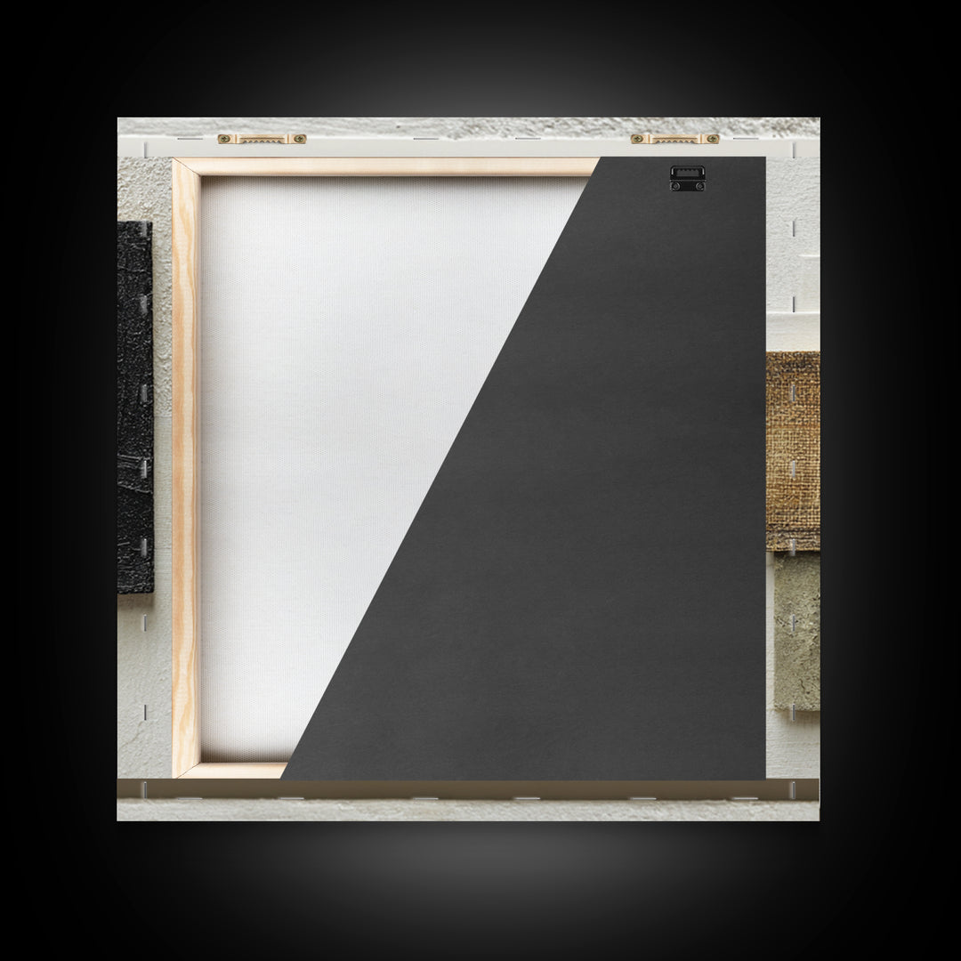 Black and White Architectural Arch Composition Canvas Print, Living Room Art, Digital Wall Art, Living Room Decor, Living, LIR-1x1-7
