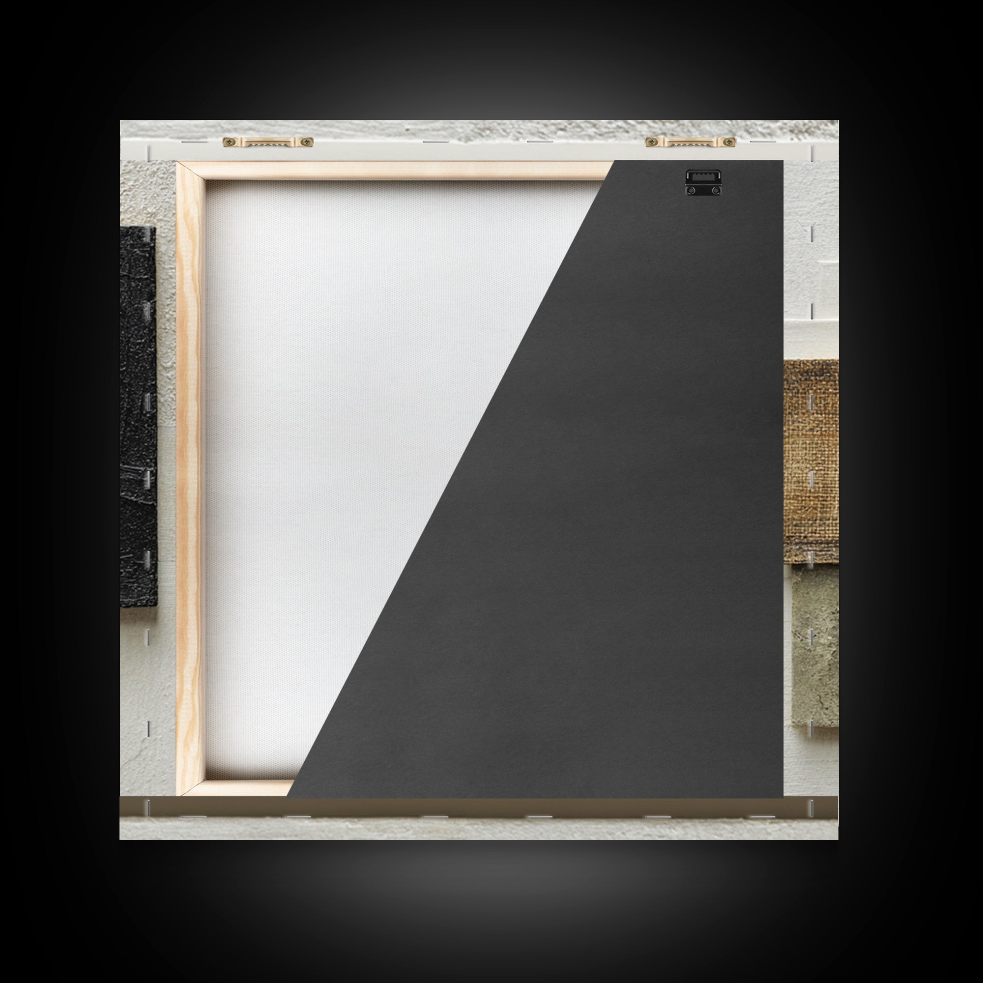 Black and White Architectural Arch Composition Canvas Print, Living Room Art, Digital Wall Art, Living Room Decor, Living, LIR-1x1-7