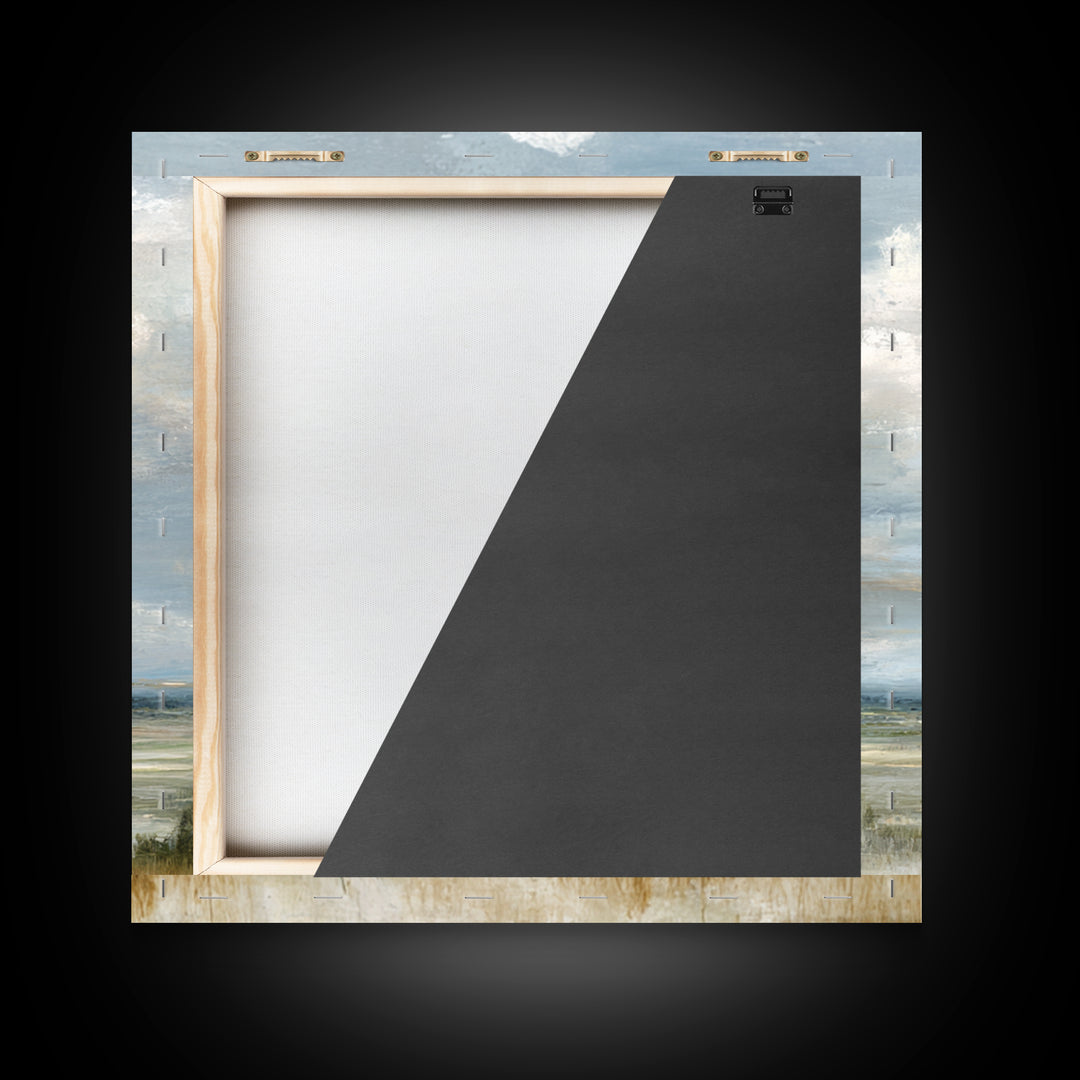 Large Cloudscape with Gentle Movement Canvas Print, Living Room Art, Room Decor, Living Room Decor, Fine Art, Living, LIR-1x1-91