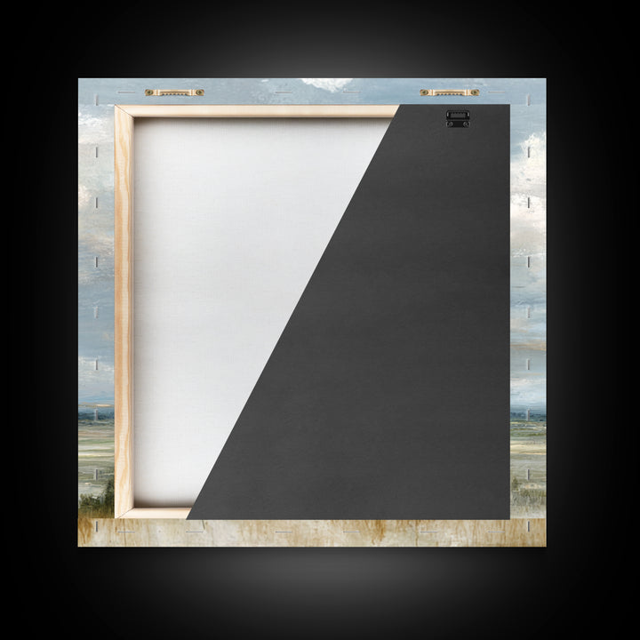 Large Cloudscape with Gentle Movement Canvas Print, Living Room Art, Room Decor, Living Room Decor, Fine Art, Living, LIR-1x1-91