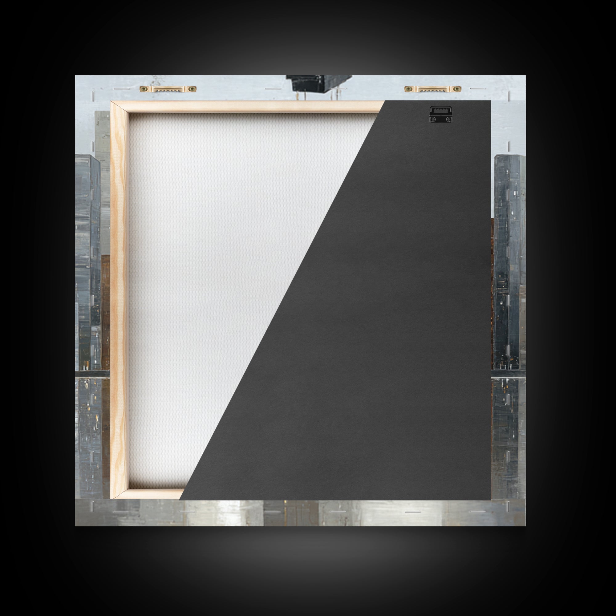 Modern City Skyline Canvas Print, Living Room Art, Modern Decor, Living Room Decor, Abstract Art, Living, Wall Decor, LIR-1x1-94