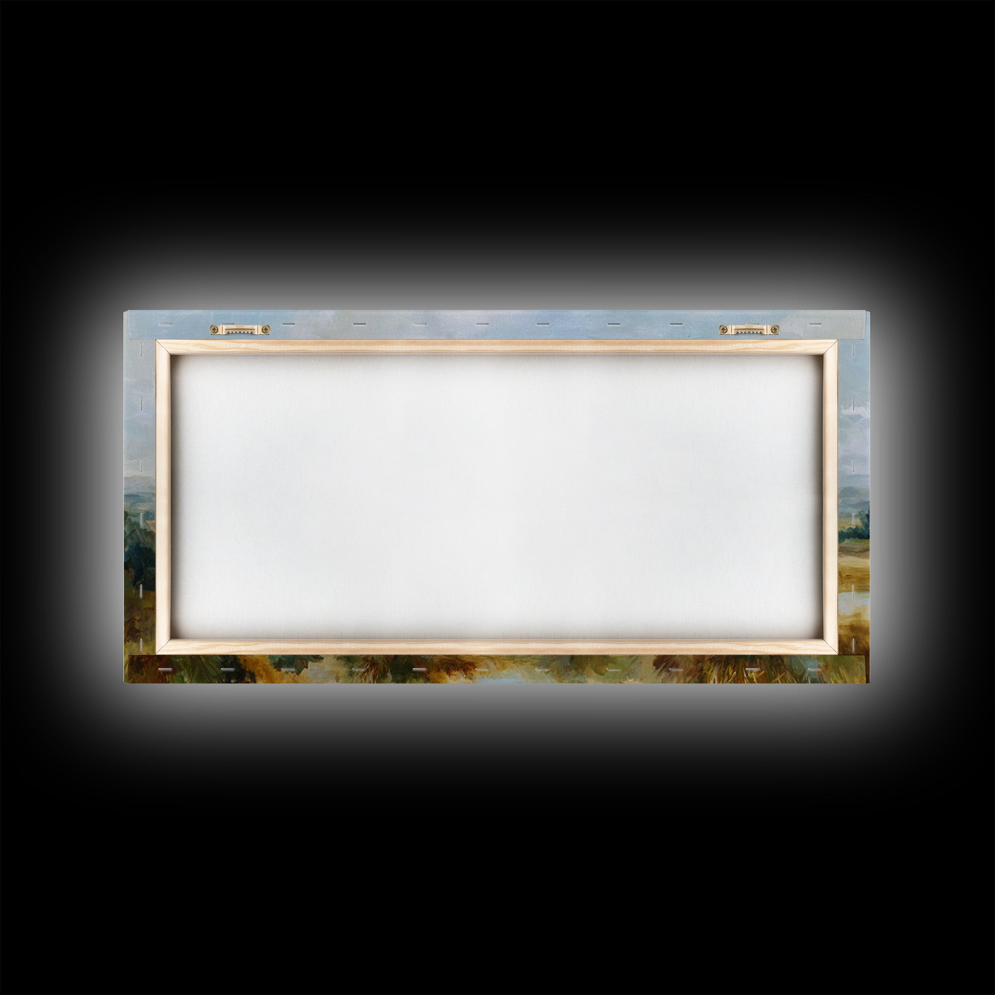 Quiet Meadow Landscape Framed Canvas Print, Living Room Art, Living Room Wall Art, Living Room Decor, Fine Art, Living, LIR-2x1-19