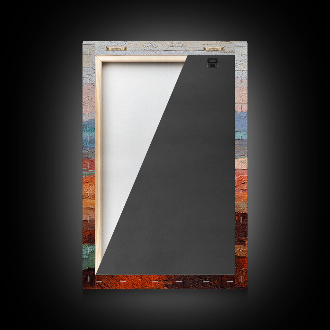 Earthy Desert Landscape Framed Canvas Print, Living Room Art, Luxury Decor, Living Room Decor, Fine Art, Living, Home, LIR-2x3-44