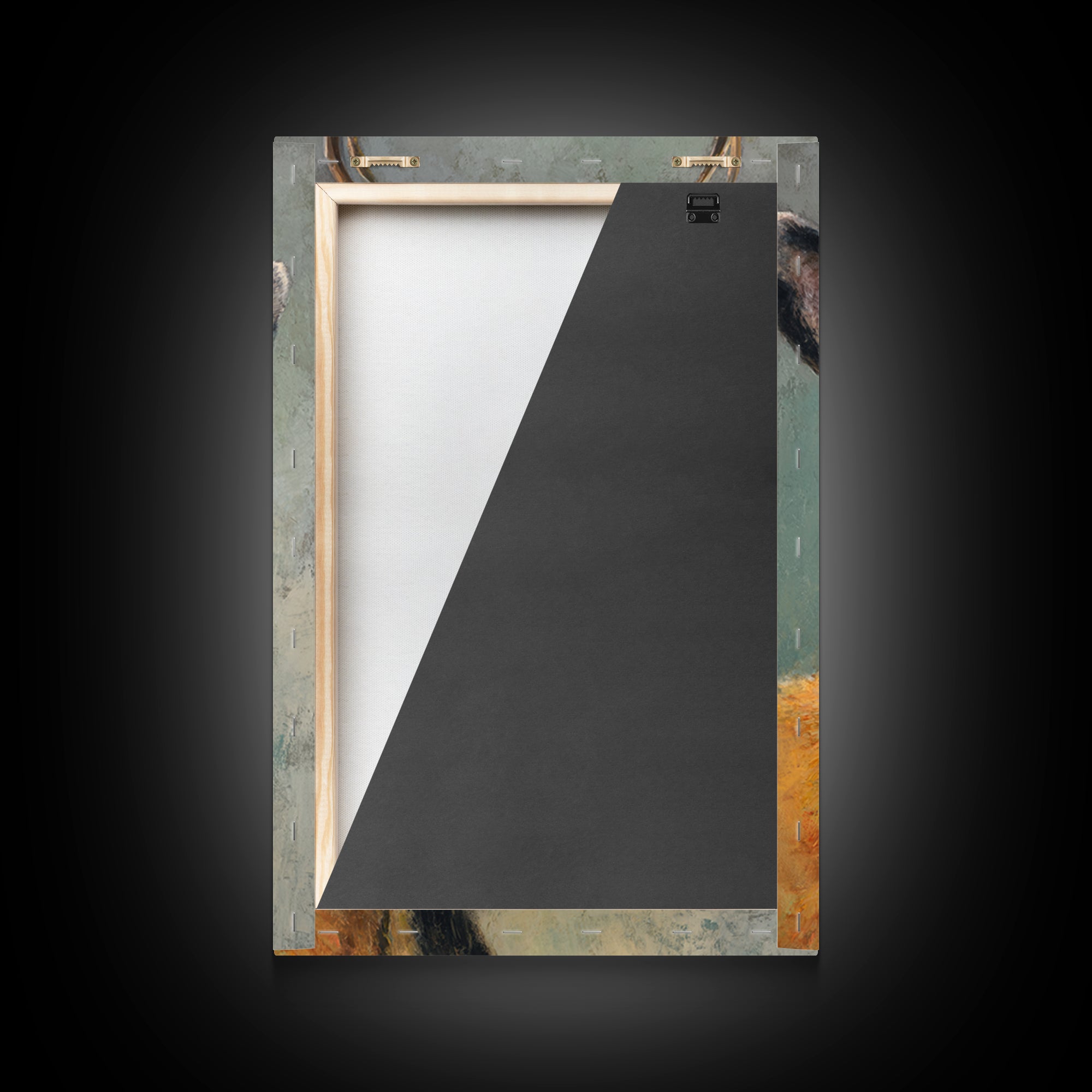 Bold Color Field Framed Canvas Print, Living Room Art, Mid Century Modern, Living Room Decor, Abstract Art, Living, LIR-2x3-60