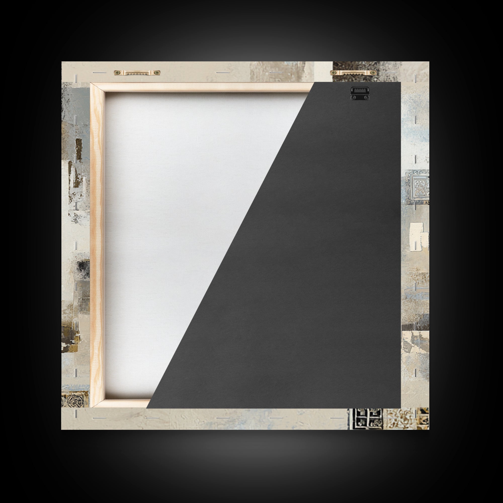 Diplomatic Handshake Silhouette Canvas Print, Law Office Art, Fine Art Print, Office Decor, Abstract Art, Counsel, Painting, LOA-1x1-91