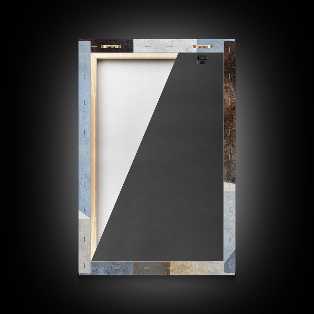 Balanced Geometric Forms Symbolizing Fairness Canvas Print, Law Office Art, Wall Decor, Office Decor, Fine Art, Counsel, LOA-2x3-61