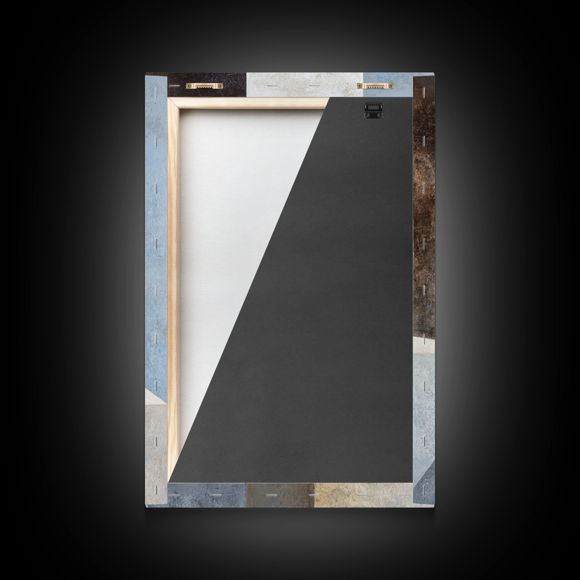 Balanced Geometric Forms Symbolizing Fairness Canvas Print, Law Office Art, Wall Decor, Office Decor, Fine Art, Counsel, LOA-2x3-61