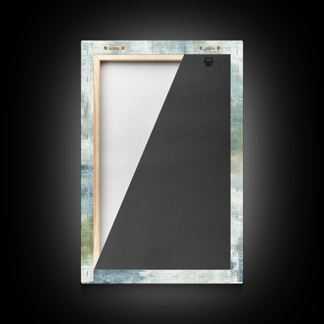 Linen Texture Abstract Framed Canvas Print, Laundry Room Art, Digital Wall Art, Living Room Decor, Abstract Art, Clean, LRA-2x3-20