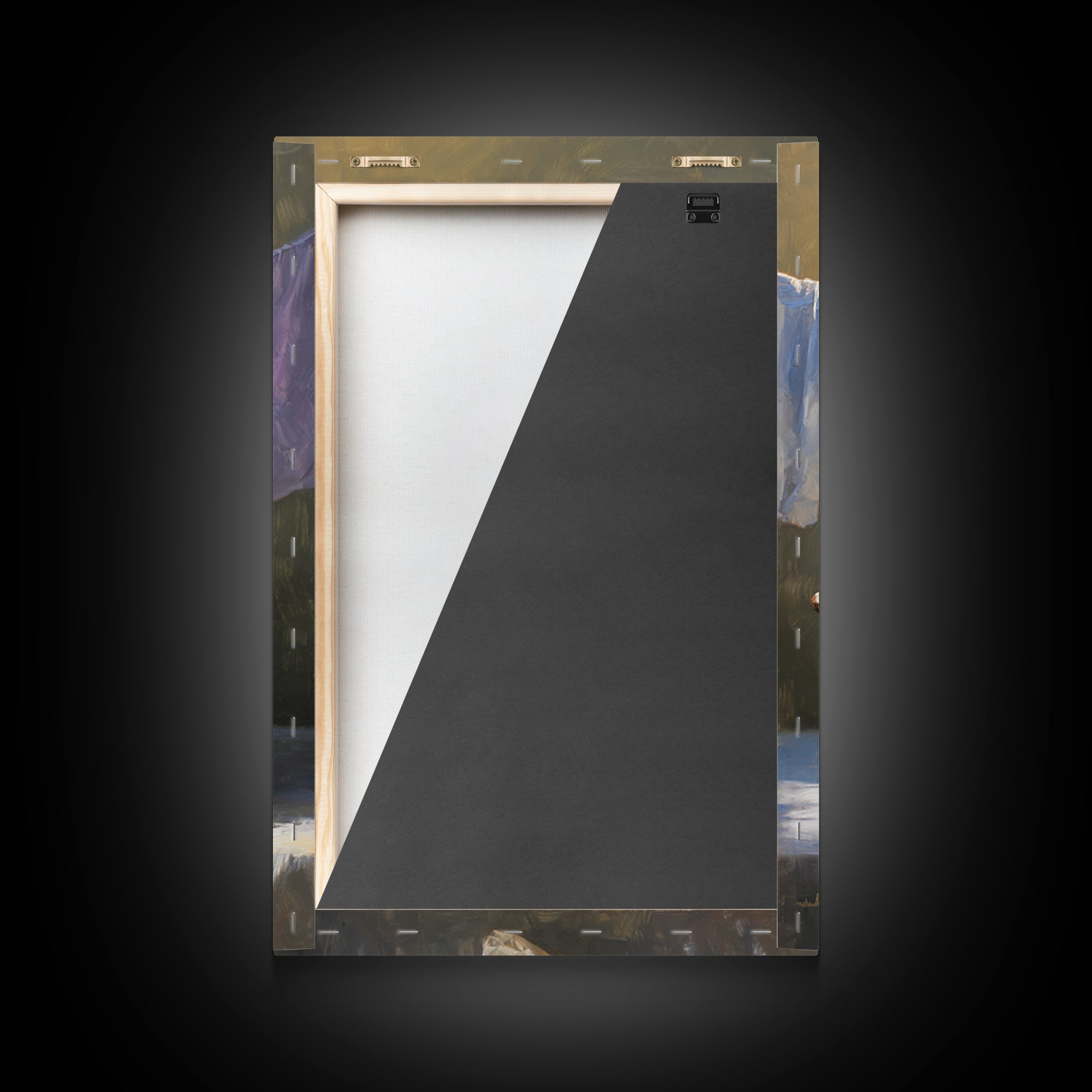 Old Enamel Basin Filled Framed Canvas Print, Laundry Room Art, Artwork, Living Room Decor, Fine Art, Clean, Minimalist Wall Art, LRA-2x3-88