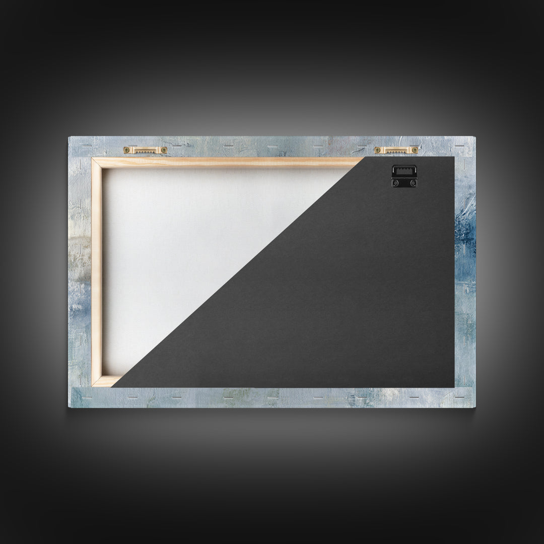 Linen Texture Abstract Framed Canvas Print, Laundry Room Art, Gallery Decor, Living Room Decor, Fine Art, Clean, LRA-3x2-64