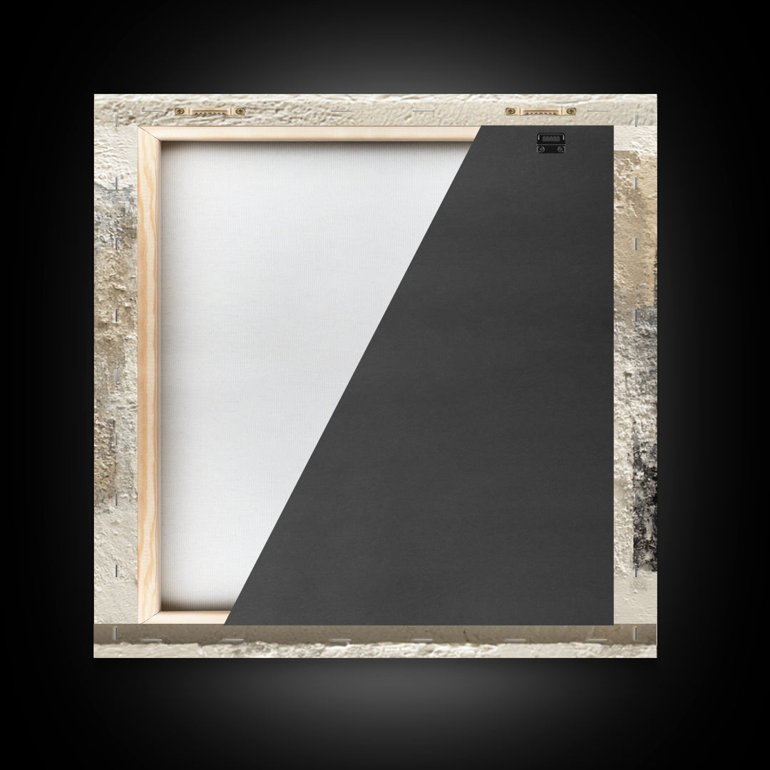 Minimal Stone Shapes Framed Canvas Print, Master Bedroom, Above Bed Decor, Bedroom Decor, Abstract Art, Sanctuary, MAS-1x1-16