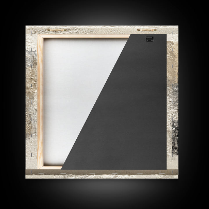 Minimal Stone Shapes Framed Canvas Print, Master Bedroom, Above Bed Decor, Bedroom Decor, Abstract Art, Sanctuary, MAS-1x1-16