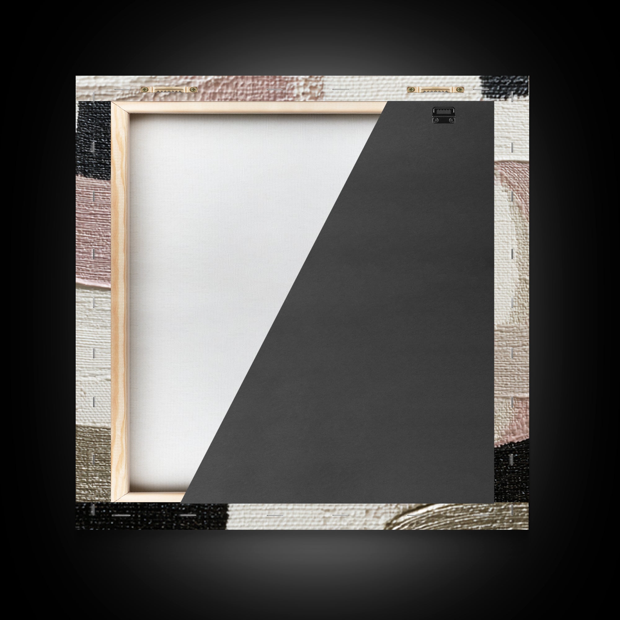 Soft Abstract Linen Texture Framed Canvas Print, Master Bedroom, Farmhouse Wall Art, Bedroom Decor, Fine Art, Sanctuary, MAS-1x1-27