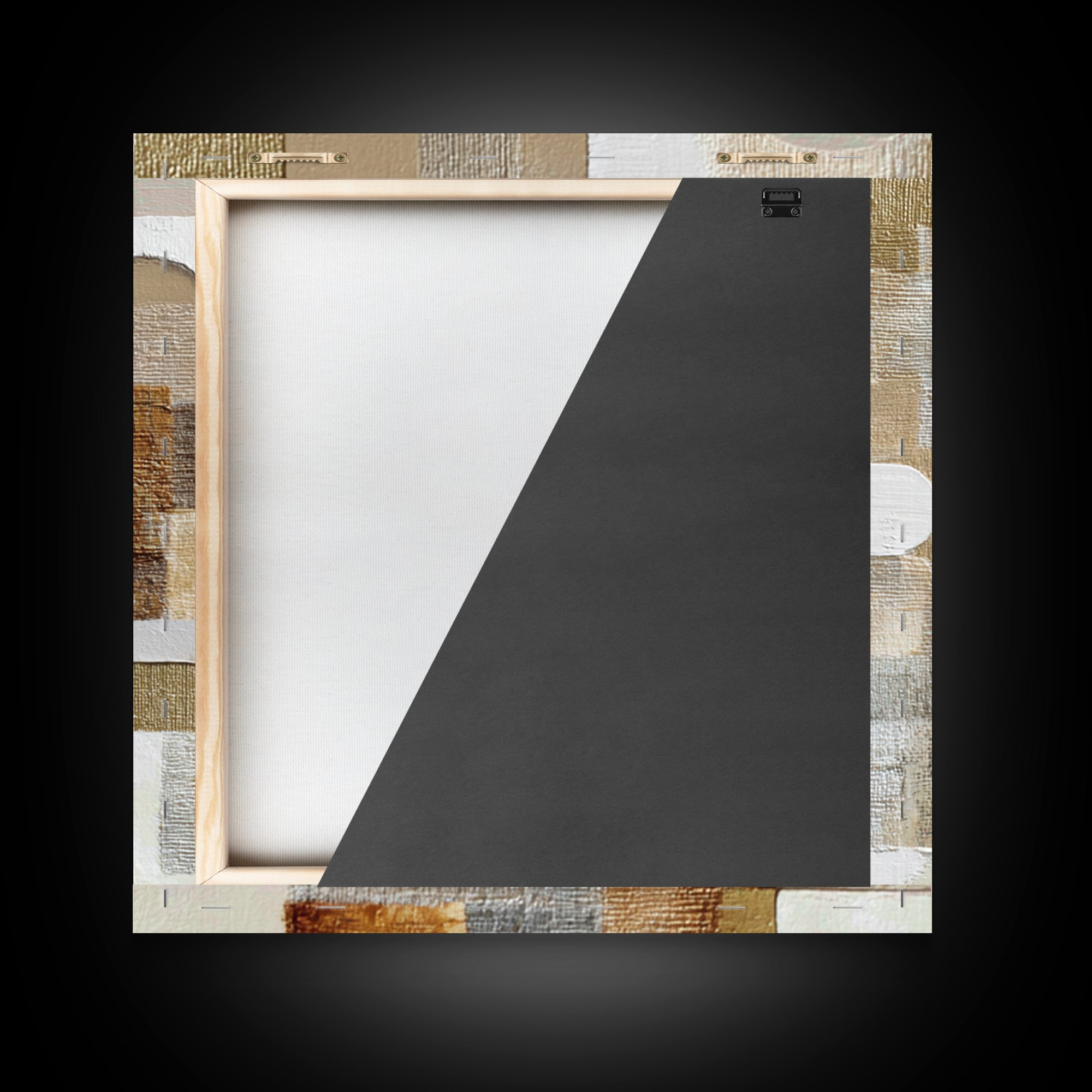 Soft Abstract Linen Texture Canvas Print, Master Bedroom, Statement Artwork, Bedroom Decor, Abstract Art, Sanctuary, MAS-1x1-75