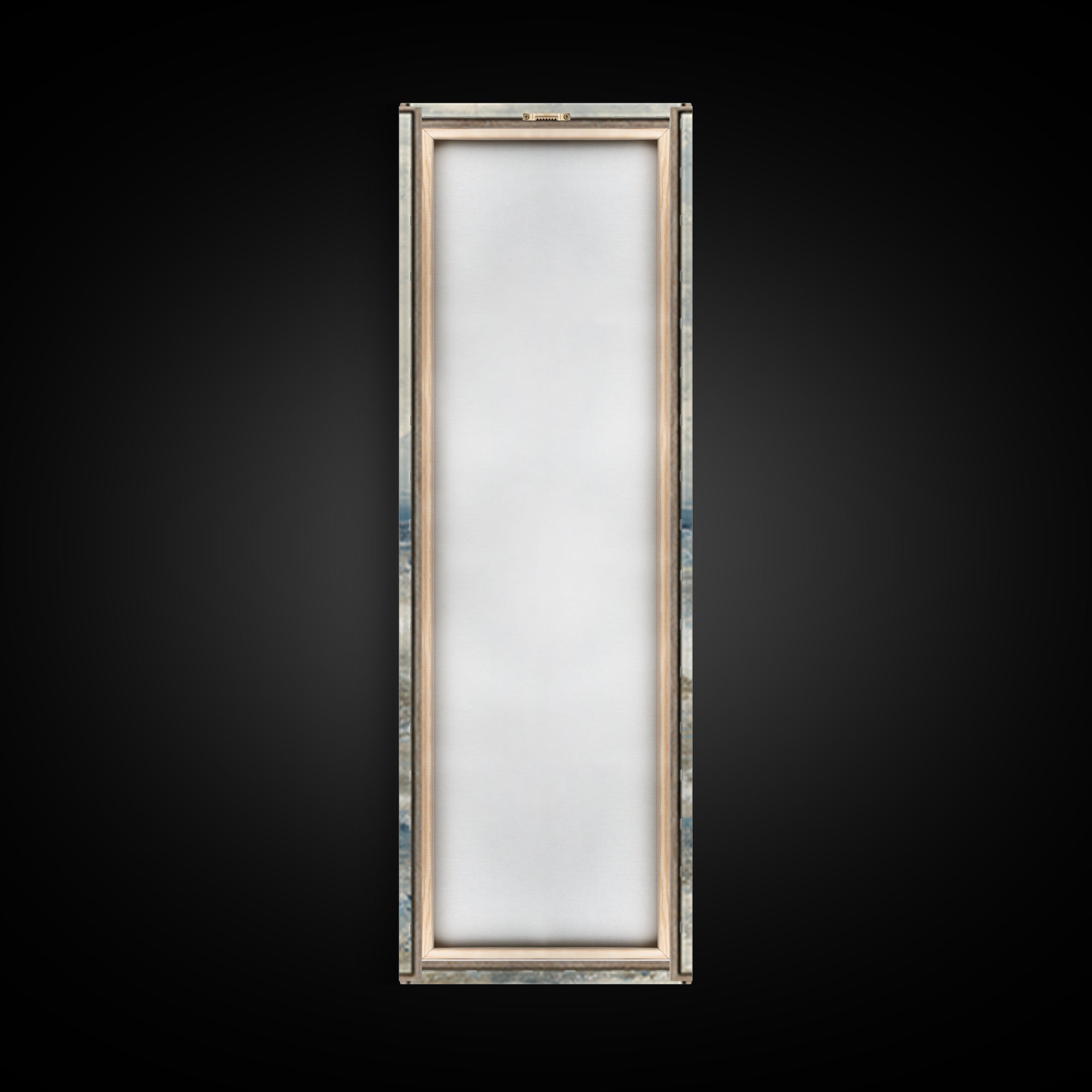 Elegant Moonlit Ocean Horizon Framed Canvas Print, Master Bedroom, Printable Wall Art, Bedroom Decor, Fine Art, Sanctuary, MAS-1x3-61