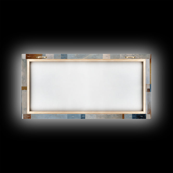 Large Cream Abstract Framed Canvas Print, Master Bedroom, Bedroom Decor, Abstract Art, Sanctuary, Farmhouse Wall Art, MAS-2x1-13