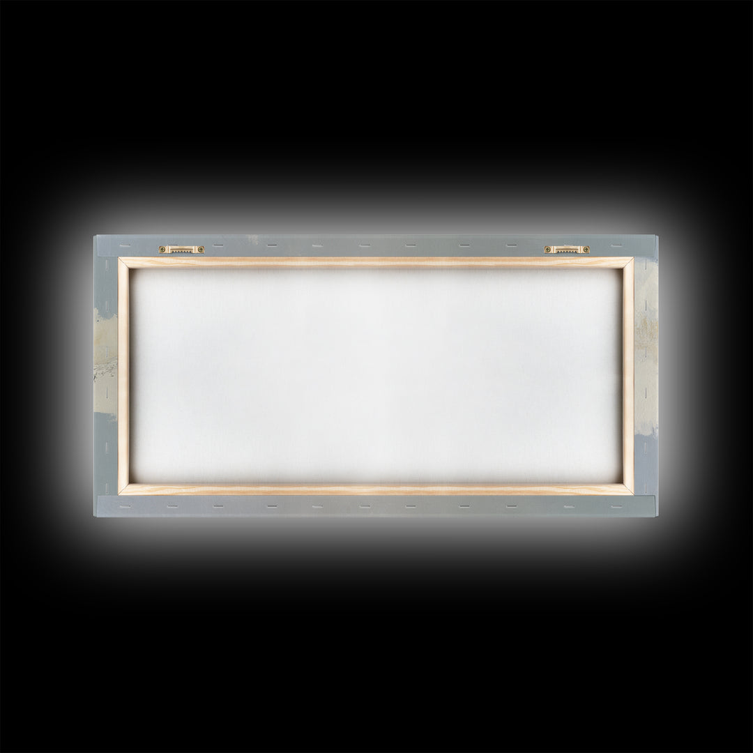 Large Cream Abstract Framed Canvas Print, Master Bedroom, Minimalist Wall Art, Bedroom Decor, Sanctuary, Over Bed Wall Art, MAS-2x1-85
