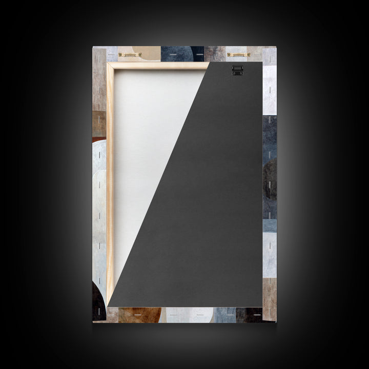 Large Cream Abstract Framed Canvas Print, Master Bedroom, Bedroom Decor, Sanctuary, Living Room Prints, Wall Decor Bedroom, MAS-2x3-1