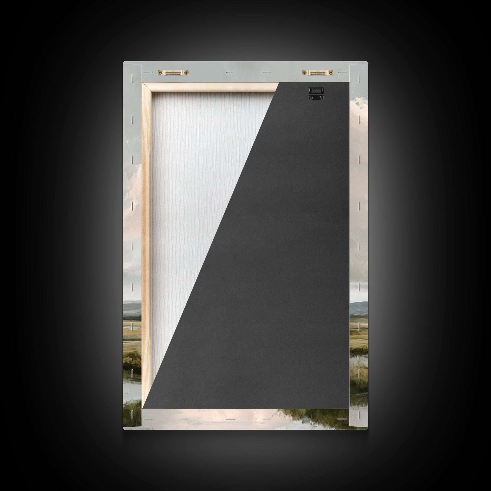 Blush and Taupe Cloudscape Canvas Print, Master Bedroom, Canvas Print, Bedroom Decor, Abstract Art, Sanctuary, MAS-2x3-86
