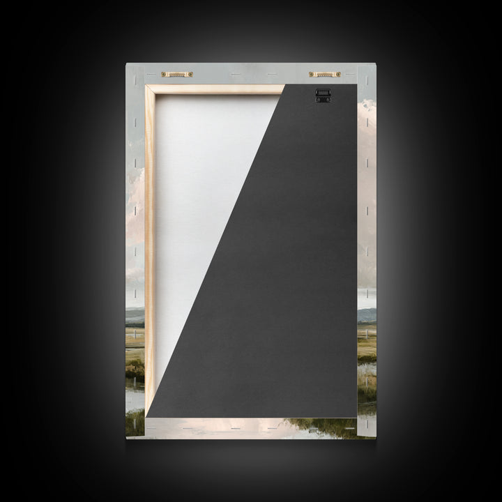 Blush and Taupe Cloudscape Canvas Print, Master Bedroom, Canvas Print, Bedroom Decor, Abstract Art, Sanctuary, MAS-2x3-86