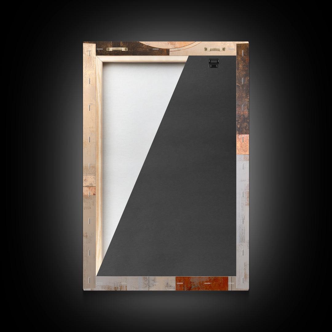 Large Cream Abstract Framed Canvas Print, Master Bedroom, Rustic Home Decor, Bedroom Decor, Abstract Art, Sanctuary, MAS-2x3-97