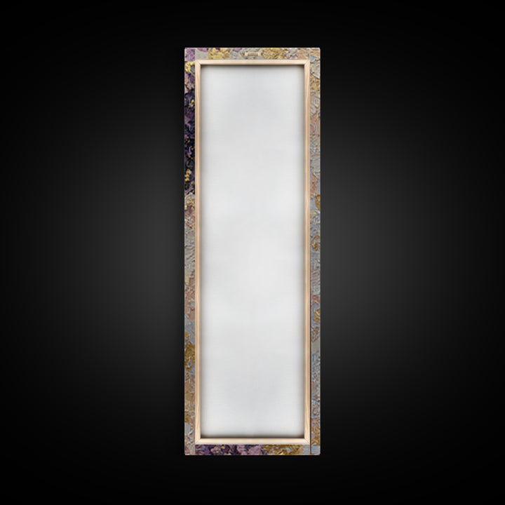 Patterned Moon Goddess Framed Canvas Print, Maximalist Art, Digital Art, Living Room Decor, Fine Art, Maximal, Pink Wall Art, MAX-1x3-36