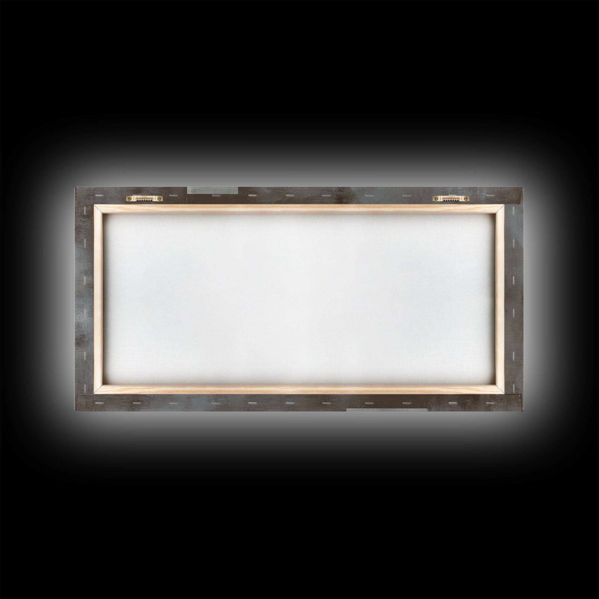 Neutral Beige Gray Layered Rectangles Framed Canvas Print, Modern Abstract Wall Art, Minimalist Living Room Home Decor Print