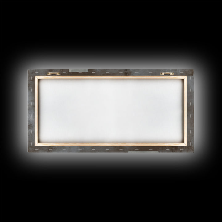 Neutral Beige Gray Layered Rectangles Framed Canvas Print, Modern Abstract Wall Art, Minimalist Living Room Home Decor Print