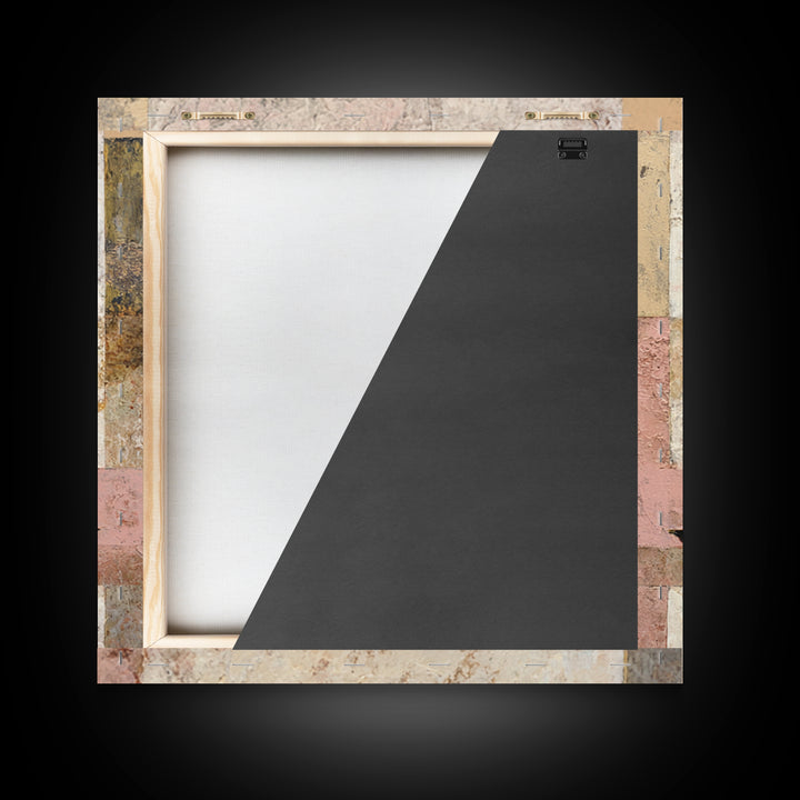 Tiny Sailboat under Open Sky Canvas Print, Minimalist Art, Japanese Wall Art, Living Room Decor, Minimal, Luxury Decor, MIN-1x1-14