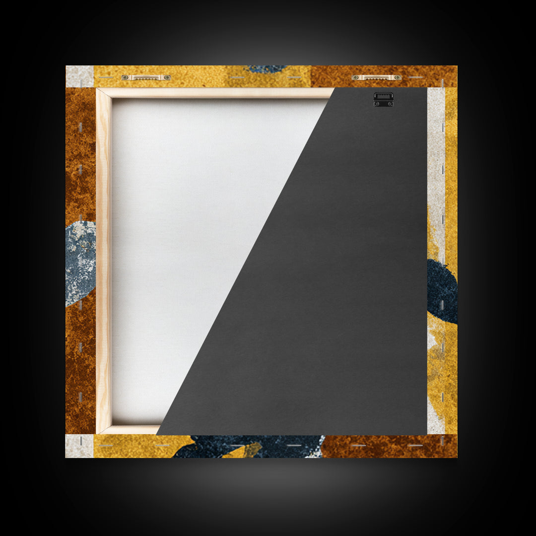 Black and White Cactus Silhouette Framed Canvas Print, Minimalist Art, Digital Wall Art, Living Room Decor, Fine Art, Minimal, MIN-1x1-44