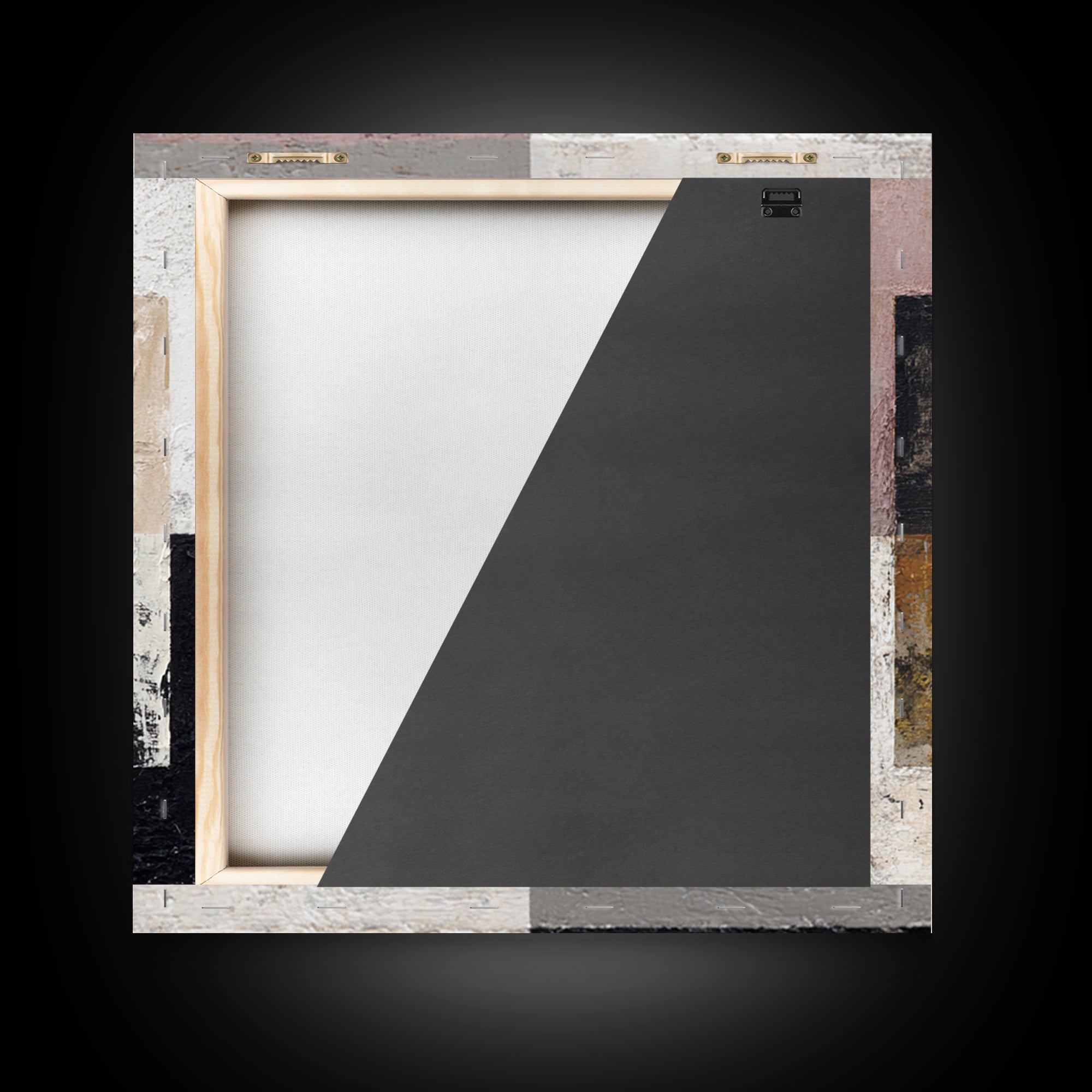 Calm Rectangle Composition Framed Canvas Print, Minimalist Art, Art, Living Room Decor, Fine Art, Minimal, Canvas Tote Bag, MIN-1x1-48
