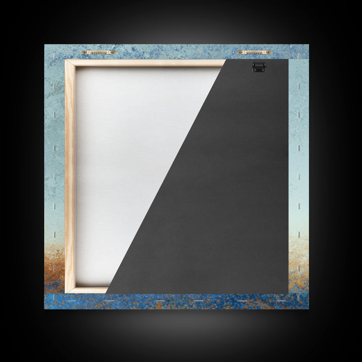 Simple Blue Horizon Canvas Print, Minimalist Art, Modern Art, Living Room Decor, Fine Art, Minimal, Minimalist Decor, MIN-1x1-54