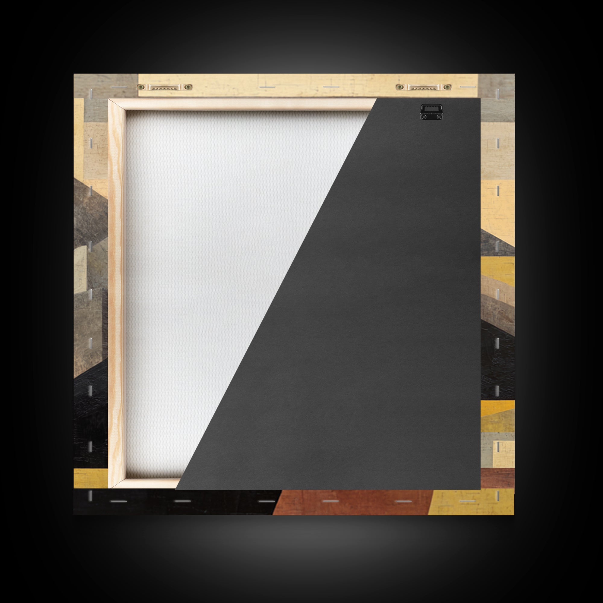 Thin Line Mountain Framed Canvas Print, Minimalist Art, Fine Art Print, Living Room Decor, Fine Art, Minimal, Wall Decor, MIN-1x1-74