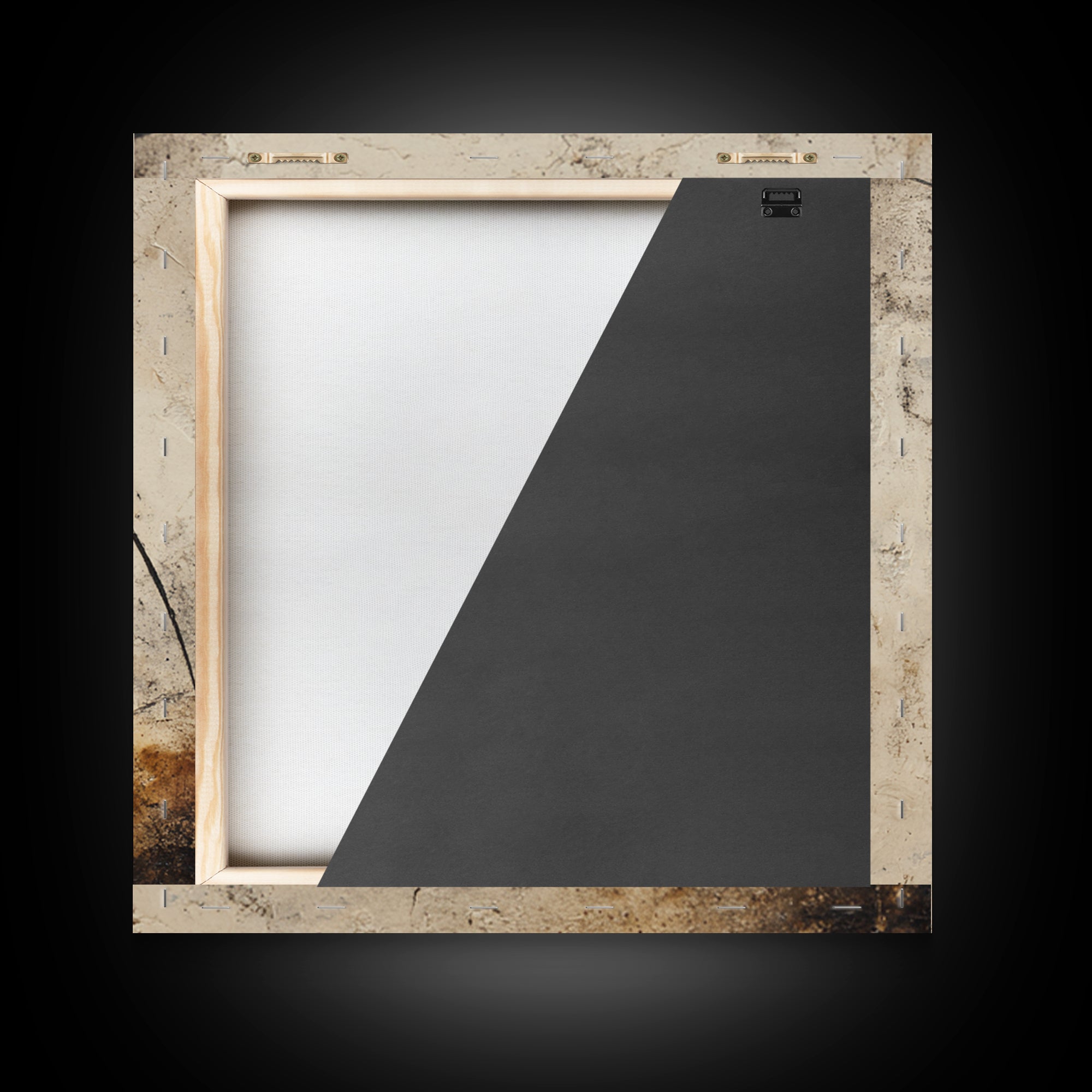 Small Black Bird Crossing White Space Framed Canvas Print, Minimalist Art, Boho Decor, Living Room Decor, Oil Painting, Minimal, MIN-1x1-79