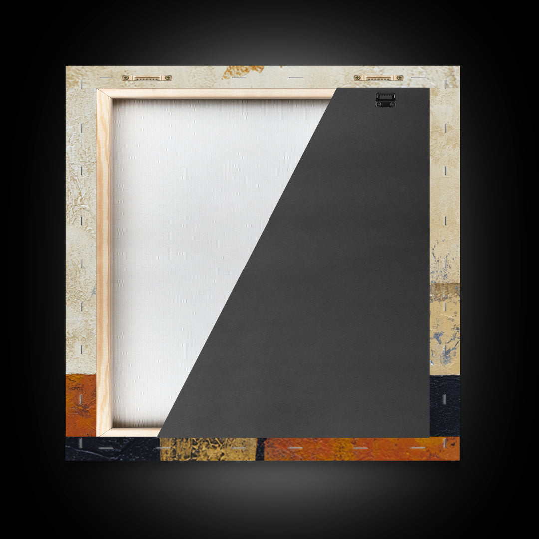 Single Flower Stem Framed Canvas Print, Minimalist Art, Modern Wall Art, Living Room Decor, Fine Art, Minimal, MIN-1x1-84